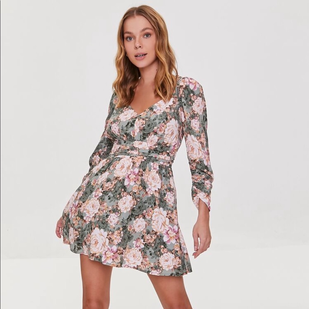 Floral Mini Dress